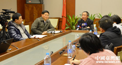 上海臺辦舉行媒體通氣會 上海臺辦舉行媒體通氣會