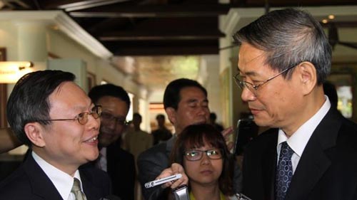 臺當局:張志軍王郁琦互稱官銜是官方互動好開端