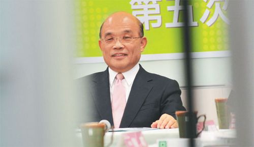 蘇貞昌:大陸在國(guó)際上打壓臺(tái)灣是不自信好可惜