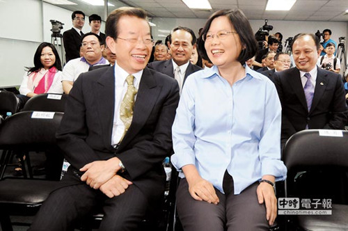 謝長廷質問蘇貞昌:什么是“中國加一”應講清楚