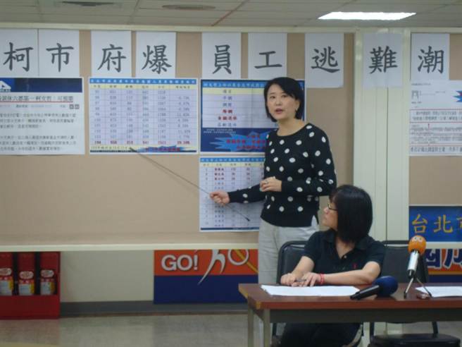 臺北市議員王鴻薇上午召開記者會。(金穎清攝) 臺北市議員王鴻薇上午召開記者會。(金穎清攝)