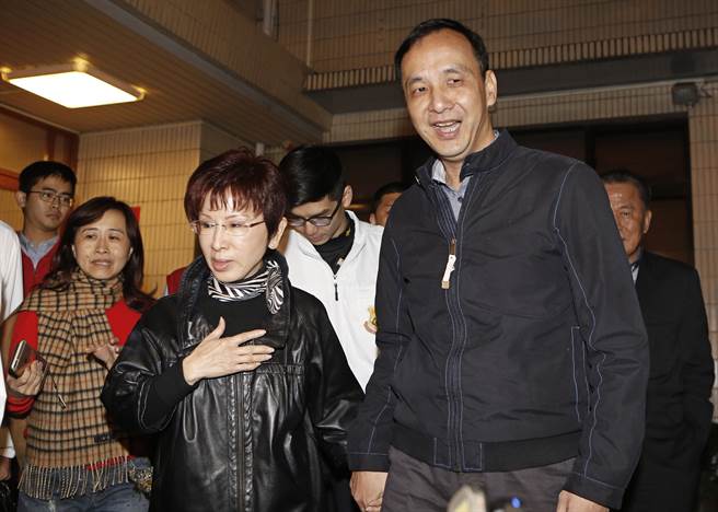 朱立倫親邀洪秀柱任顧問團總團長 共同呼吁團結 朱立倫親邀洪秀柱任顧問團總團長 共同呼吁團結