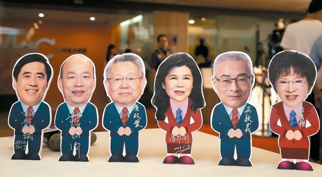 昨天投票的這場主席選戰,多達6人參選,是歷屆主席選舉人數之最 昨天投票的這場主席選戰,多達6人參選,是歷屆主席選舉人數之最