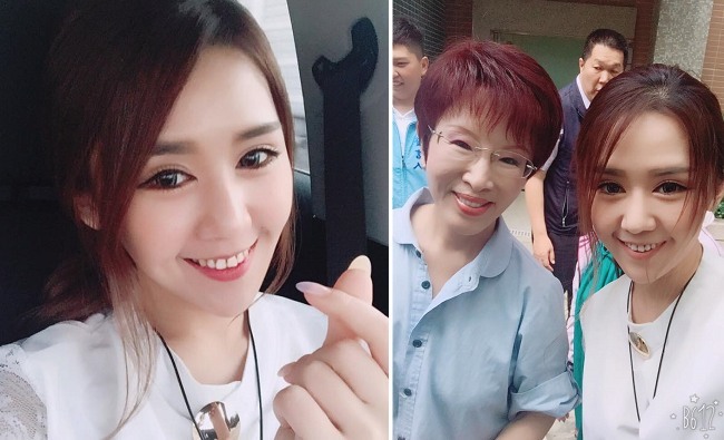 10萬粉絲追崇 洪秀柱干女兒當(dāng)選全臺(tái)最正國民黨代表 10萬粉絲追崇 洪秀柱干女兒當(dāng)選全臺(tái)最正國民黨代表