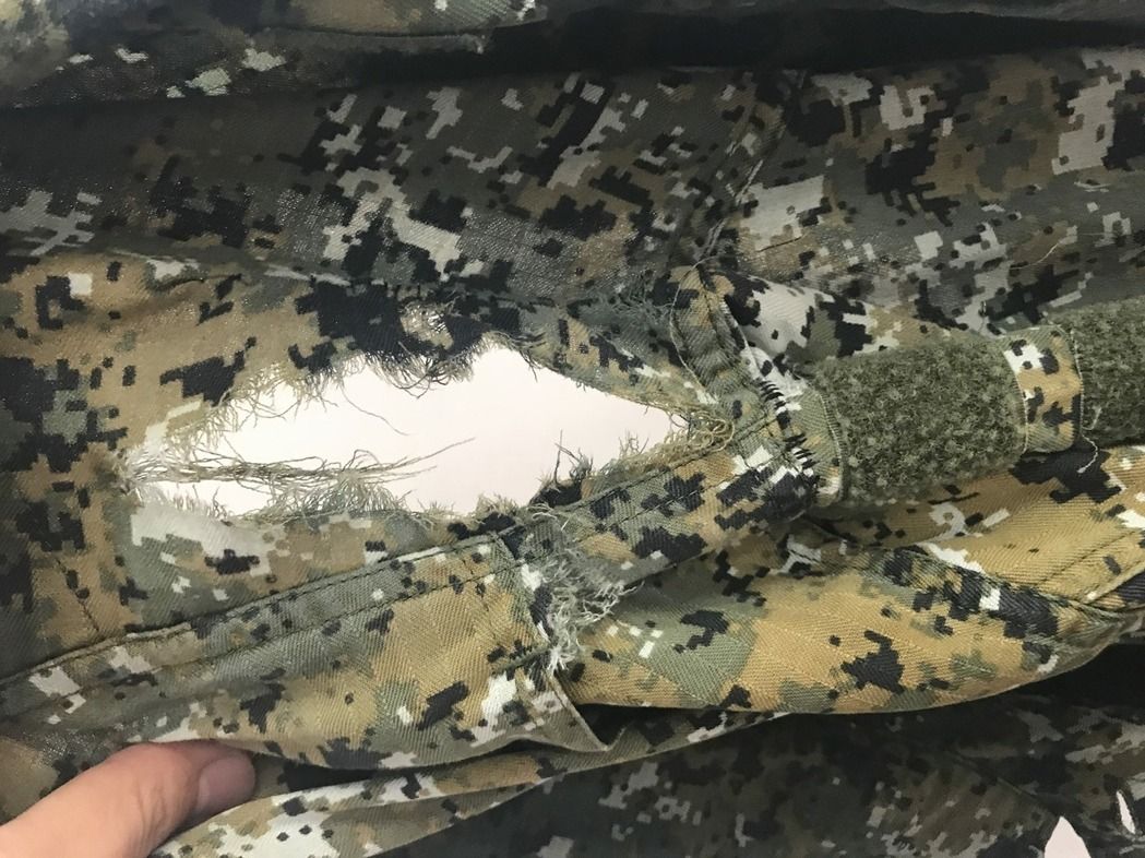 有弊案?臺軍數碼迷彩野戰服被爆“丟個洗衣機就破” 有弊案?臺軍數碼迷彩野戰服被爆“丟個洗衣機就破”