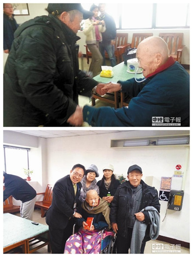 兩岸牽線助8旬老兵跨海團(tuán)聚兄弟相見泣不成聲