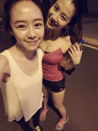 臺灣河濱公園遇日前出現(xiàn)運動正妹 臺灣河濱公園遇日前出現(xiàn)運動正妹