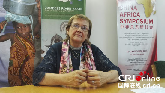 南部非洲中非關系研究所所長菲利斯·瓊森女士