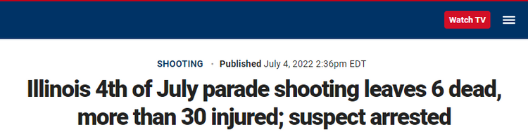 血腥“獨立日” 海外網友:美國是一部恐怖電影_fororder_福克斯