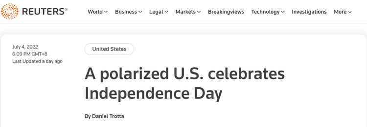 血腥“獨立日” 海外網友:美國是一部恐怖電影_fororder_路透社