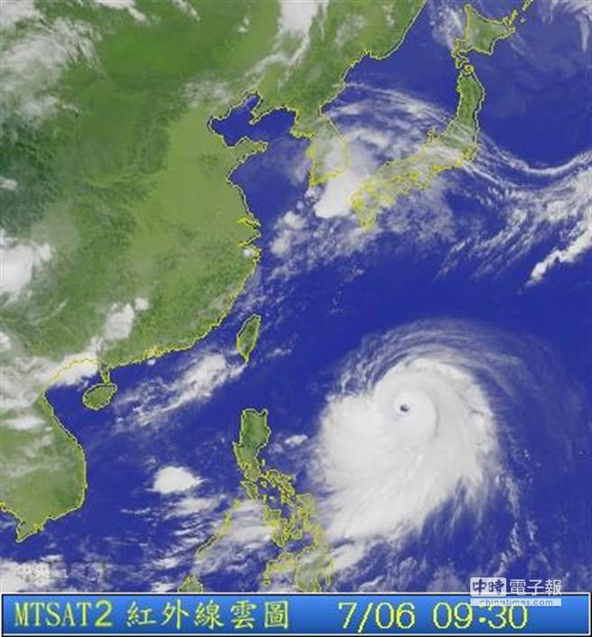 “浣熊”恐變強臺 今晚臺灣東半部將有長浪 “浣熊”恐變強臺 今晚臺灣東半部將有長浪