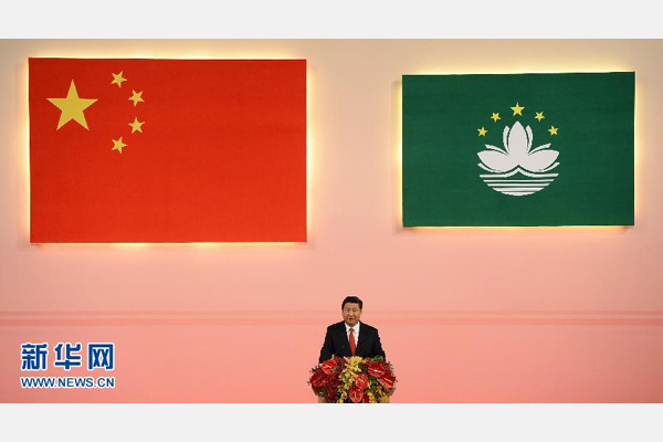 習近平出席澳門特別行政區政府歡迎晚宴并發表重要講話 習近平出席澳門特別行政區政府歡迎晚宴并發表重要講話